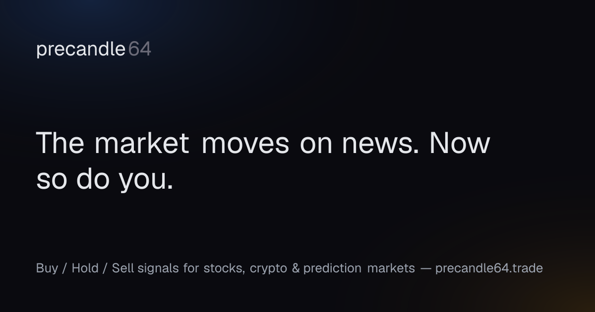 I built a news-driven trading signals app for retail traders — would love blunt feedback logo